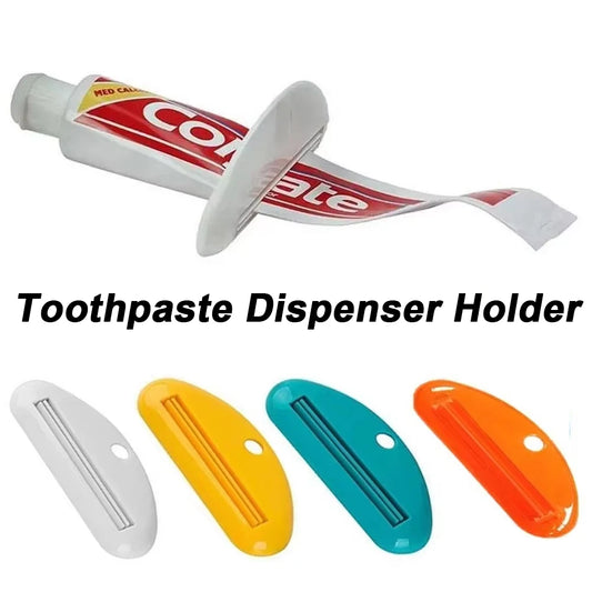 Manual Toothpaste Dispenser Tube Squeezer Bathroom Extruder Tool