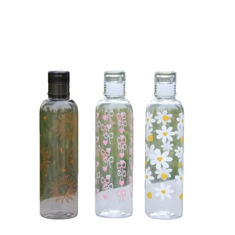480ml Portable Water Bottle Printed Sports Cup for School and Travel - 7