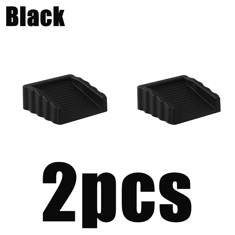 Anti-Slip Door Stopper Rubber Door Wedge Floor Protector Set