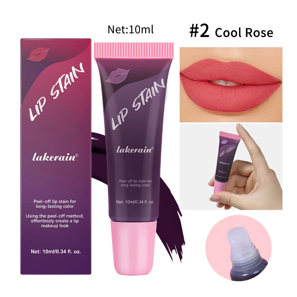 Peel Off Lip Stain Waterproof Tattoo Lip Tint Gloss - 23