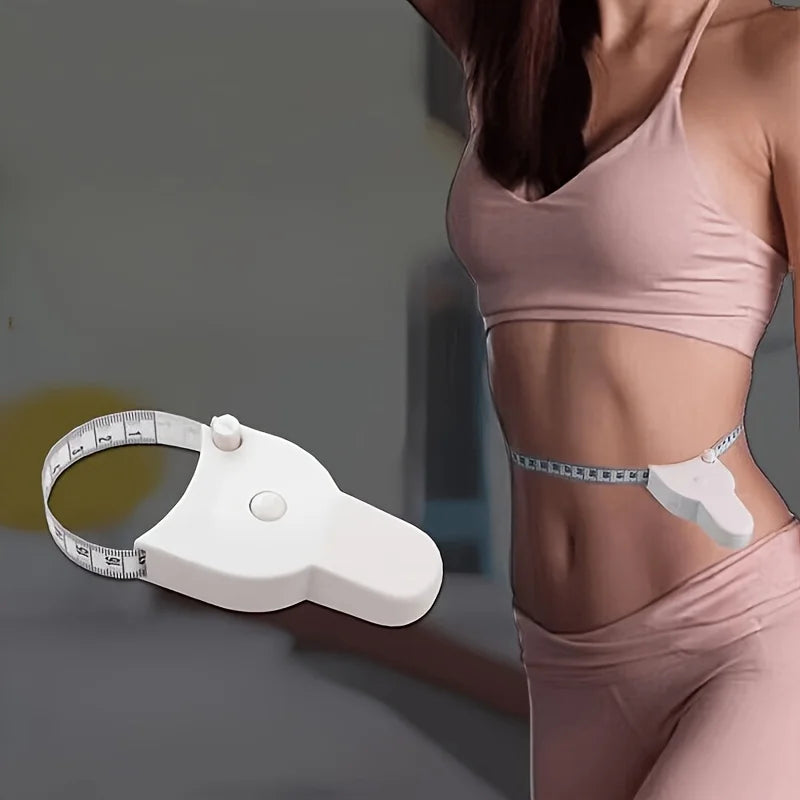 Retractable Body Measuring Tape Soft Fitness Waist Circumference Ruler - 1