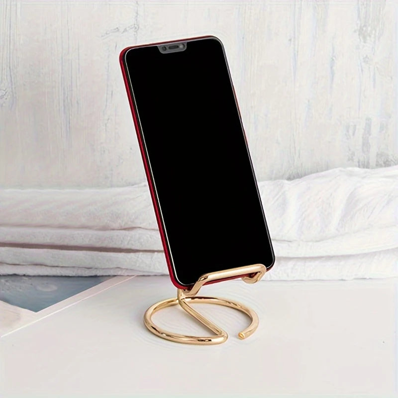 Universal Metal Phone Stand Desktop Holder for Smartphone and Tablet - 4