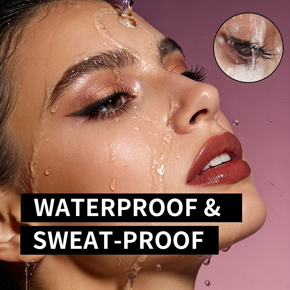 Black Volumizing Mascara Waterproof Lengthening Eyelash Extension