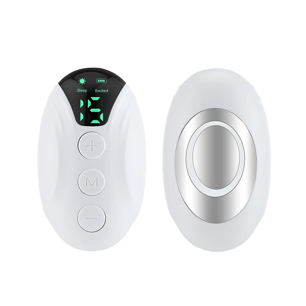 Microcurrent Sleep Aid Device CES Palm Massager for Insomnia Relief - 19