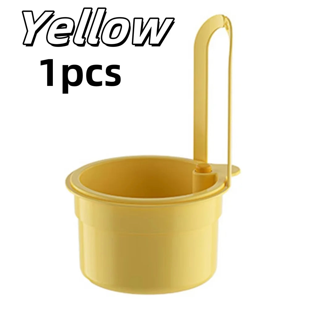 Kitchen Sink Hanging Strainer Basket Food Waste Catcher Filter Rack - 14
