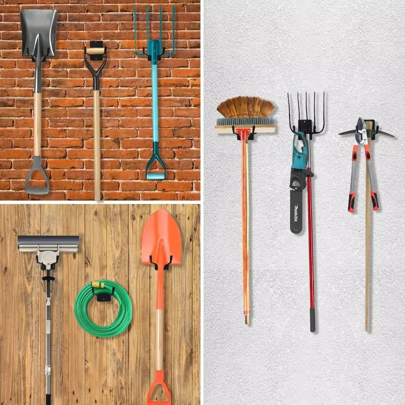 Heavy Duty Garage Wall Hooks Tool Storage Organizer Metal Hanger Rack