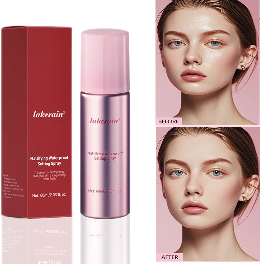 Mattifying Waterproof Setting Spray Long Lasting Makeup Fixer - 1