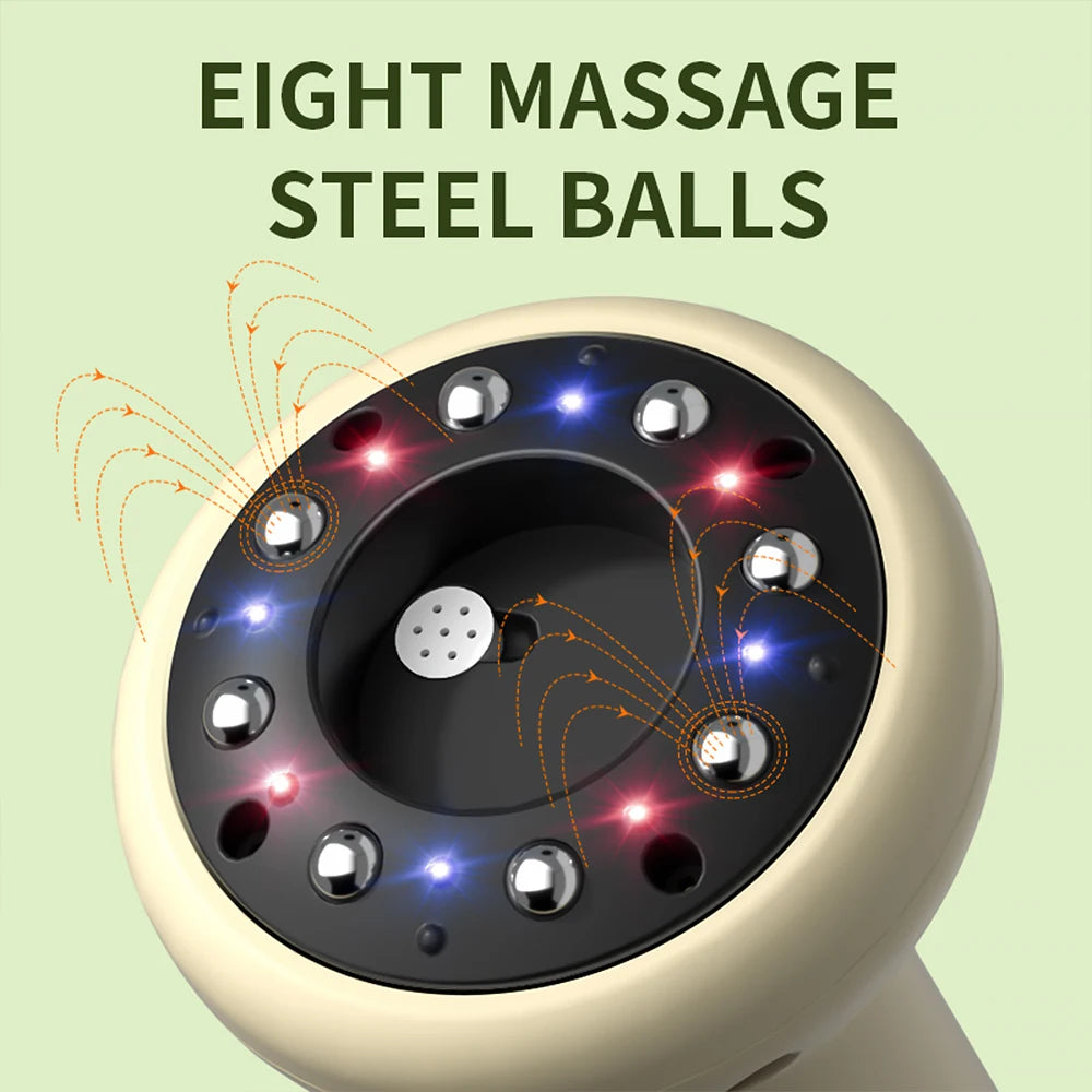 Electric Guasha Cupping Massager Scraping Body Shaping Tool
