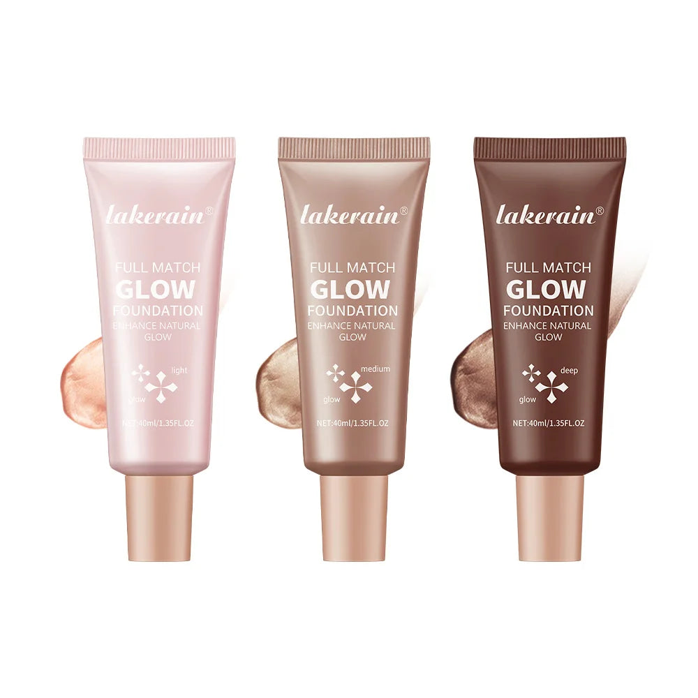 Glowing Liquid Foundation Moisturizing Highlighter Makeup Base