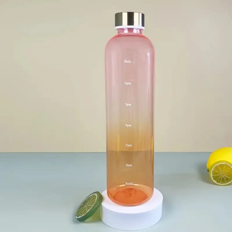 1000ml Gradient Sports Water Bottle BPA Free Leakproof Travel Flask - 5