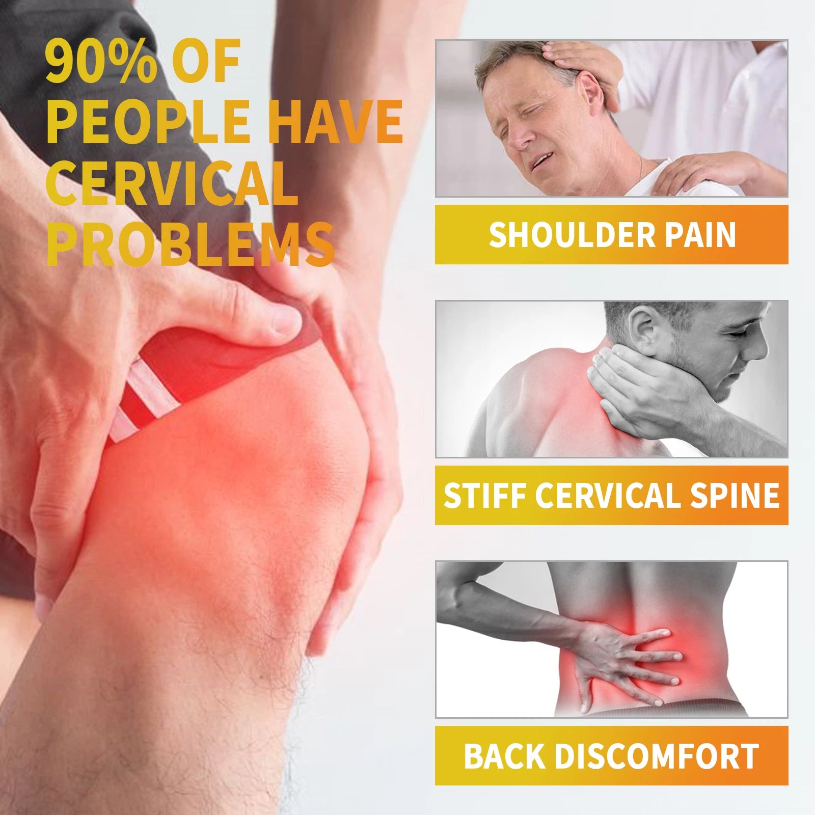 Propolis Joint Care Gel Soothing Massage Cream for Knees and Back - 9