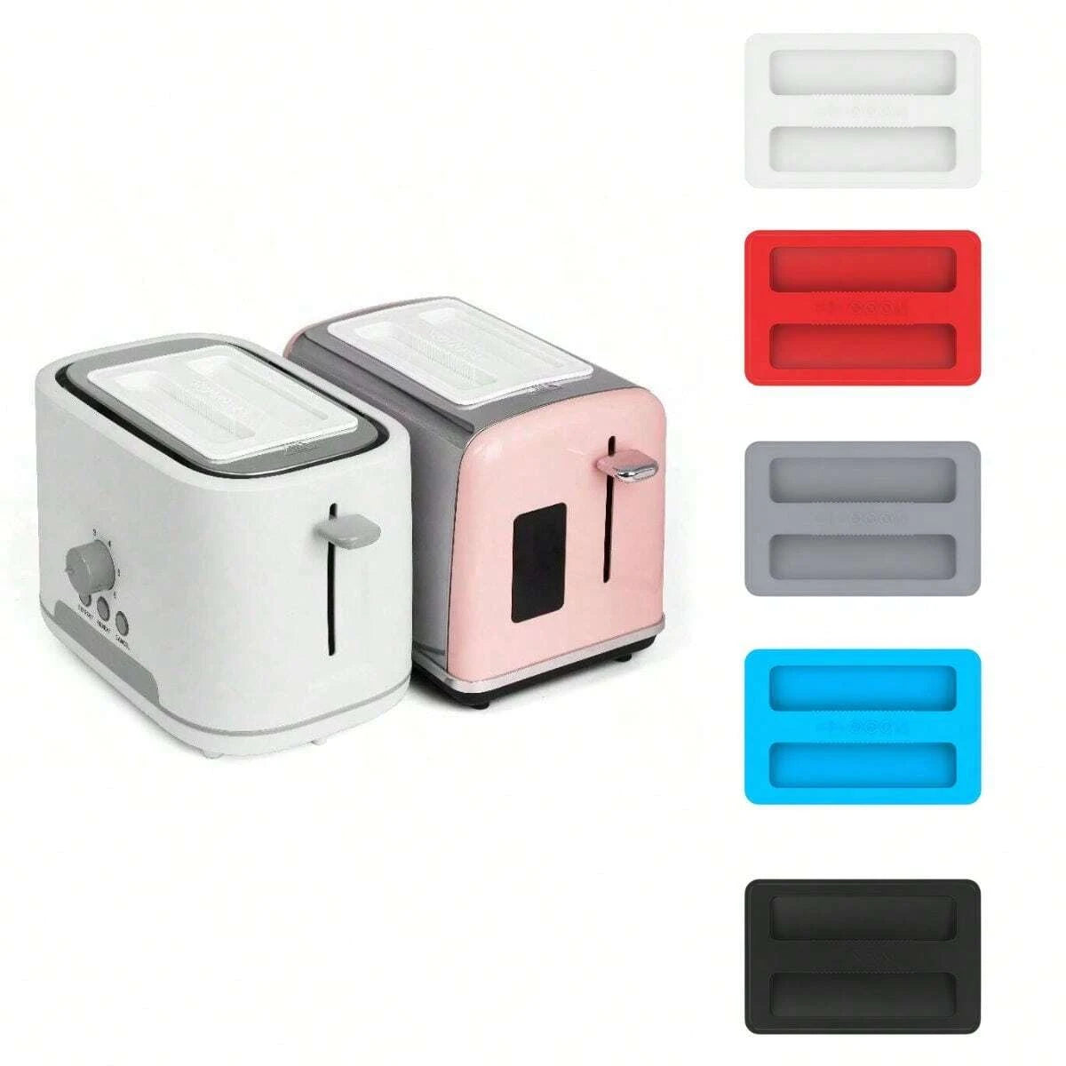 Silicone Toaster Cover Dustproof Lid for Kitchen Bread Machines