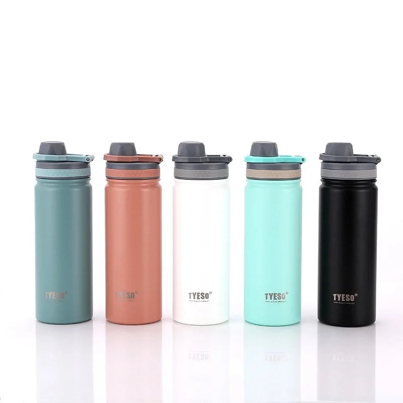 Tyeso 750ML Stainless Steel Vacuum Insulated Travel Water Bottle Flask