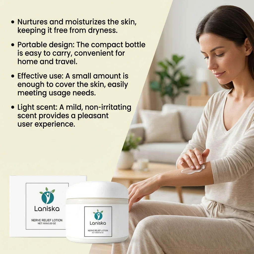 Nerve Relief Lotion Soothing Body Care Cream - 11