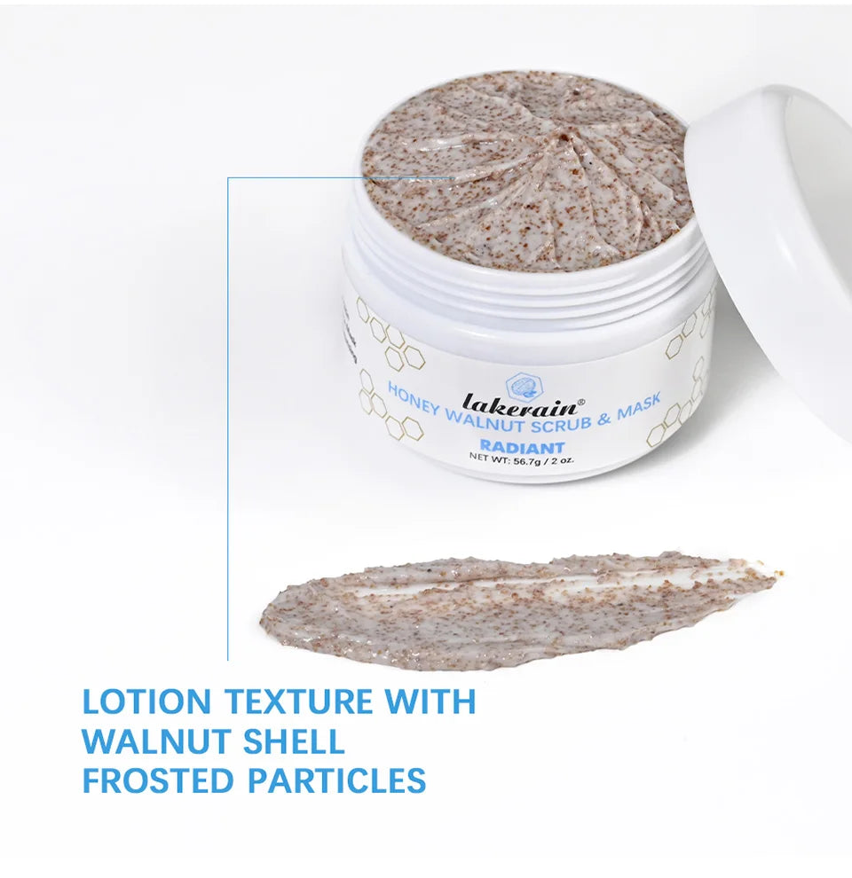 Honey Walnut Facial Scrub and Exfoliating Mask - 12
