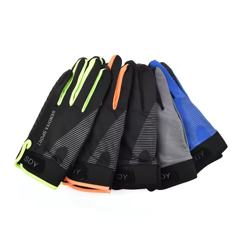 Full Finger Cycling Gloves Touch Screen MTB Bike Motorcycle Sport Gloves - 6