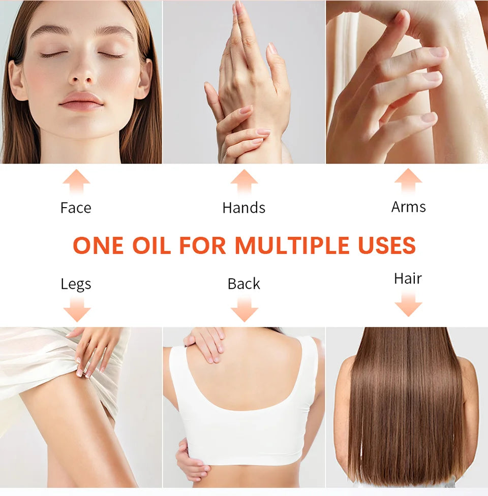 Bio Skincare Body Oil Face Moisturizer & Hair Health Treatment