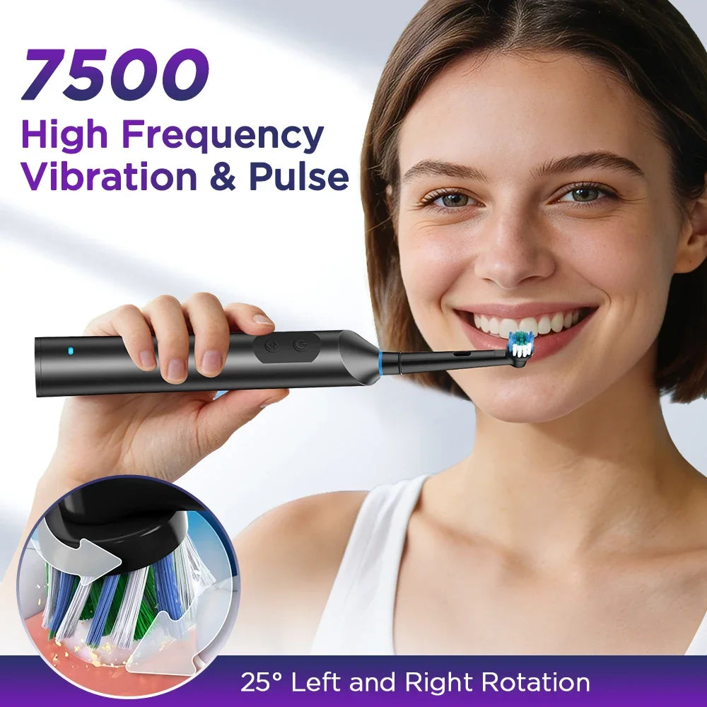 Rechargeable Rotating Electric Toothbrush with 4 Heads - 2