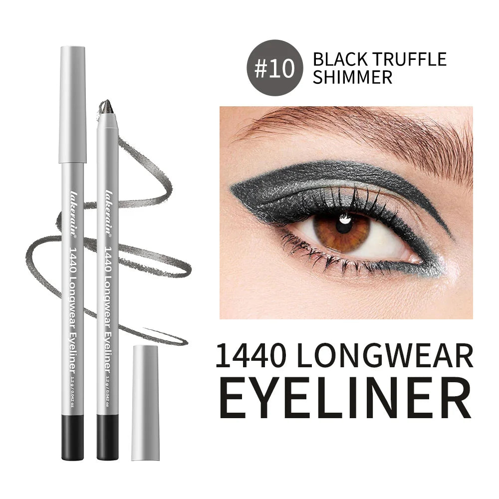 Waterproof Eyeliner Pencil Long Lasting Smudge Proof Makeup - 23
