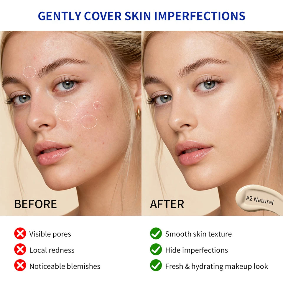 Collagen Air Cushion CC Cream Liquid Foundation Makeup - 11