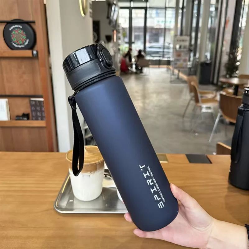 Fantia Motivational Sports Water Bottle Leak Proof Gym Jug 500ml 1000ml - 13