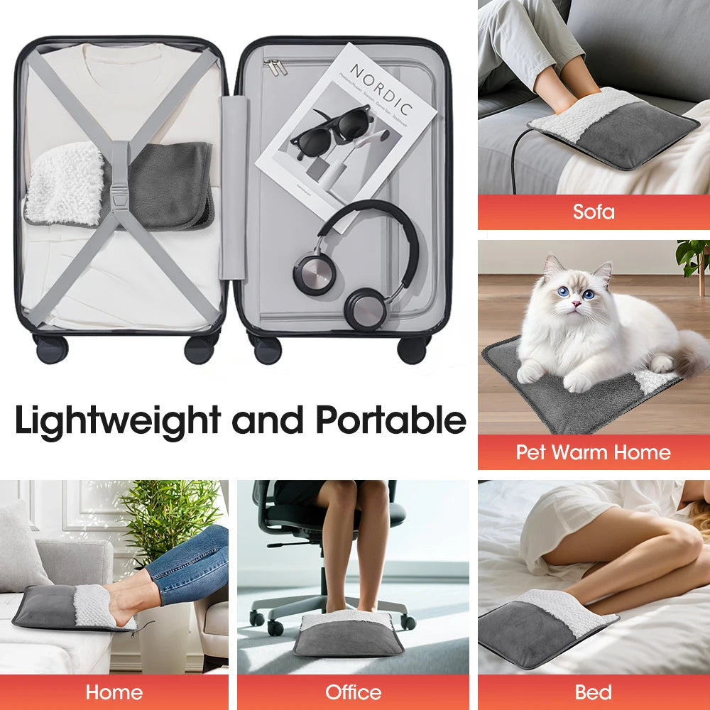 USB Electric Foot Warmer Heating Pad