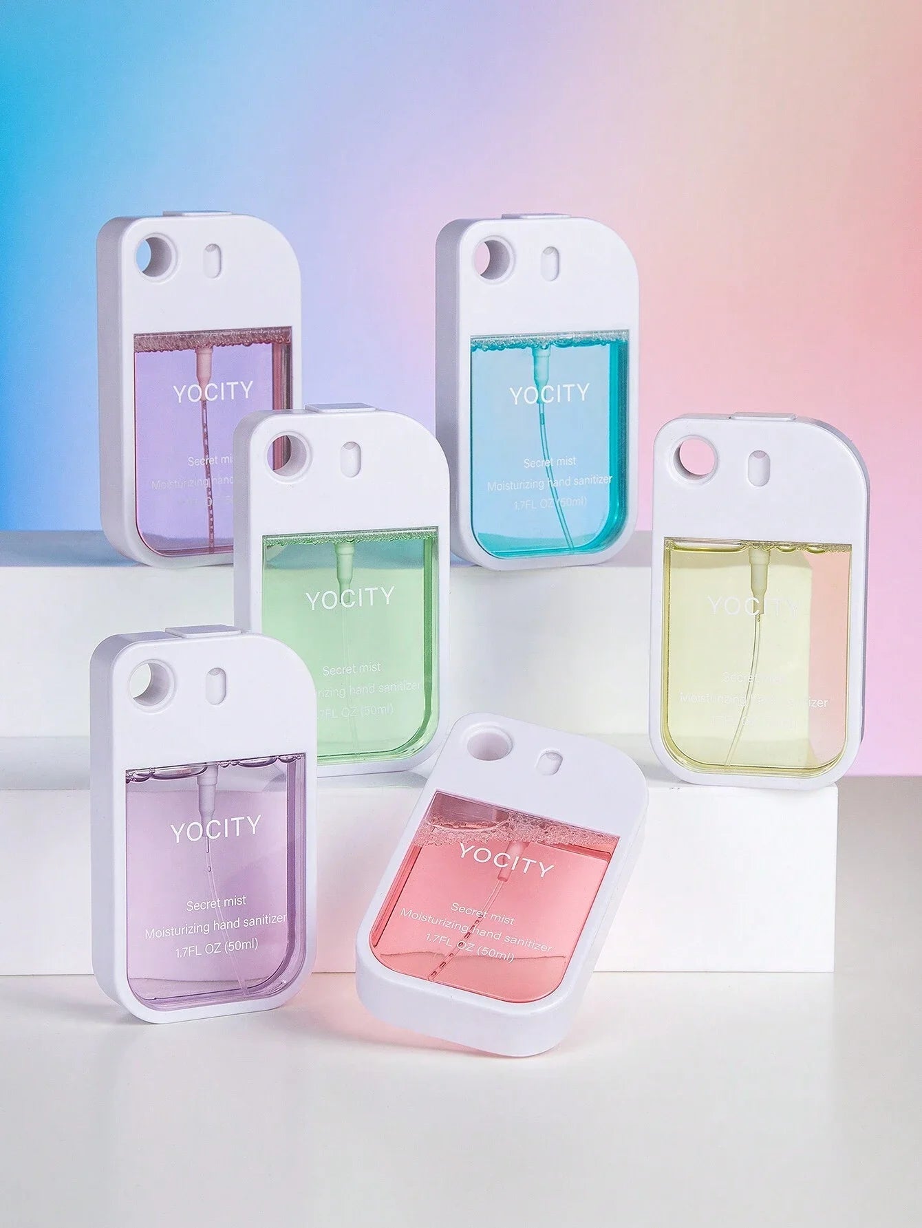 YOCITY 50ml Portable Air Freshener and Hand Sanitizer Spray Mist - 5