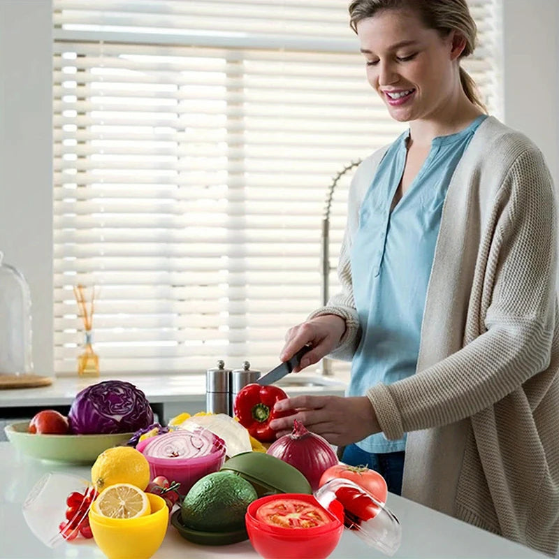 Fruit and Vegetable Food Saver Containers Kitchen Storage Keeper - 5