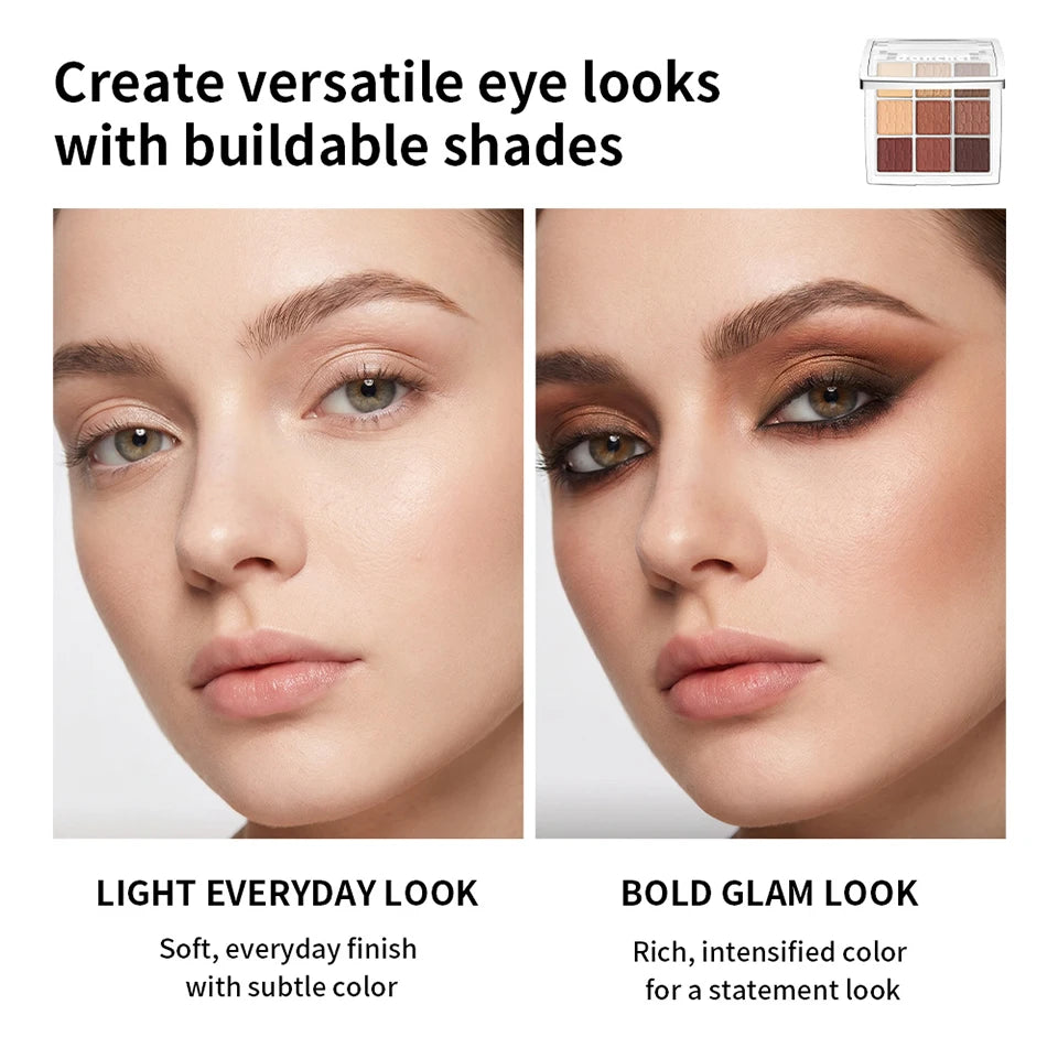 Professional Artist Eyeshadow Palette Matte Shimmer Eye Makeup Kit
