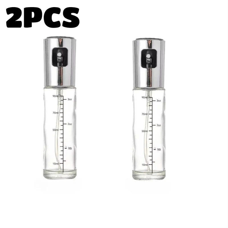 3 Pack Glass Oil Sprayer Bottle for Cooking BBQ and Air Fryer Baking