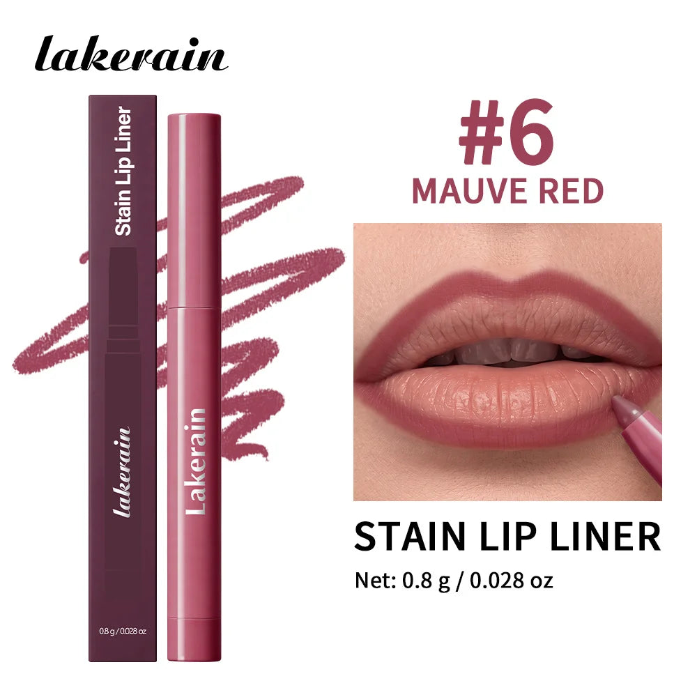 Stain Lip Liner Pencil Waterproof Matte Lip Contour Pen - 27