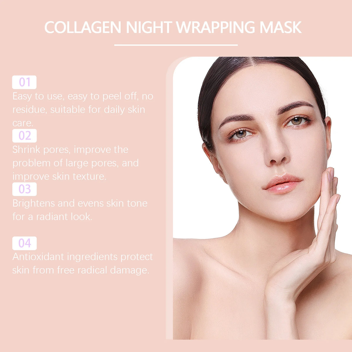 Collagen Night Wrapping Mask Peel Off Sleeping Mask