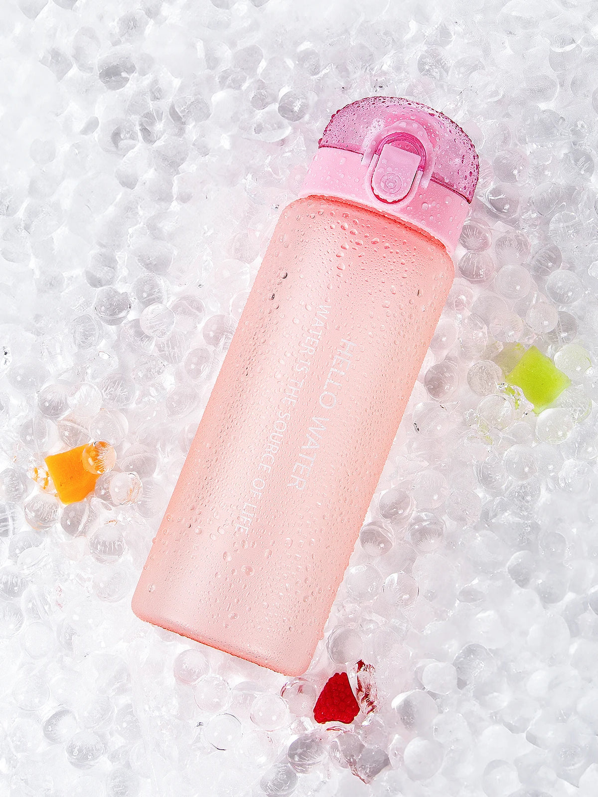 780ml Sports Water Bottle Leakproof Gym Travel Drinking Cup