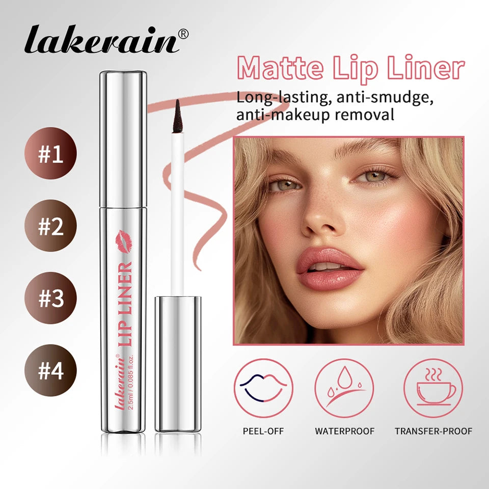 Peel Off Lip Liner Tattoo Stain Long Lasting Waterproof Lip Tint