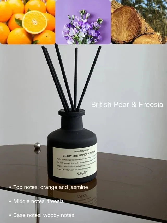 50ml Reed Diffuser Set Aromatherapy Home Fragrance Air Freshener Decor - 14