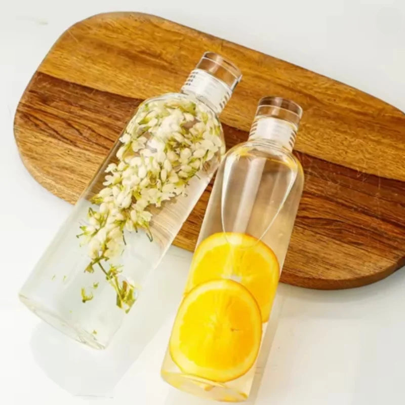 Large Capacity Transparent Water Bottle Portable Sports Travel Cup - 6