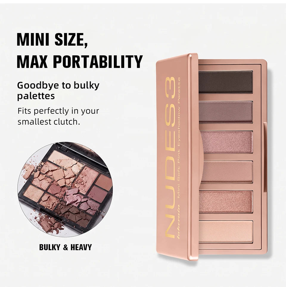 Eyeshadow Palette Long Lasting Neutral Matte Shimmer Eye Makeup
