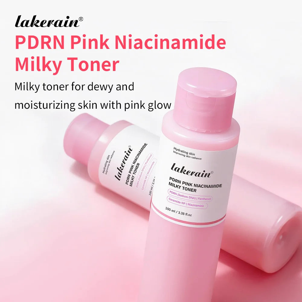 PDRN Pink Niacinamide Milky Toner Hydrating Facial Lotion - 4