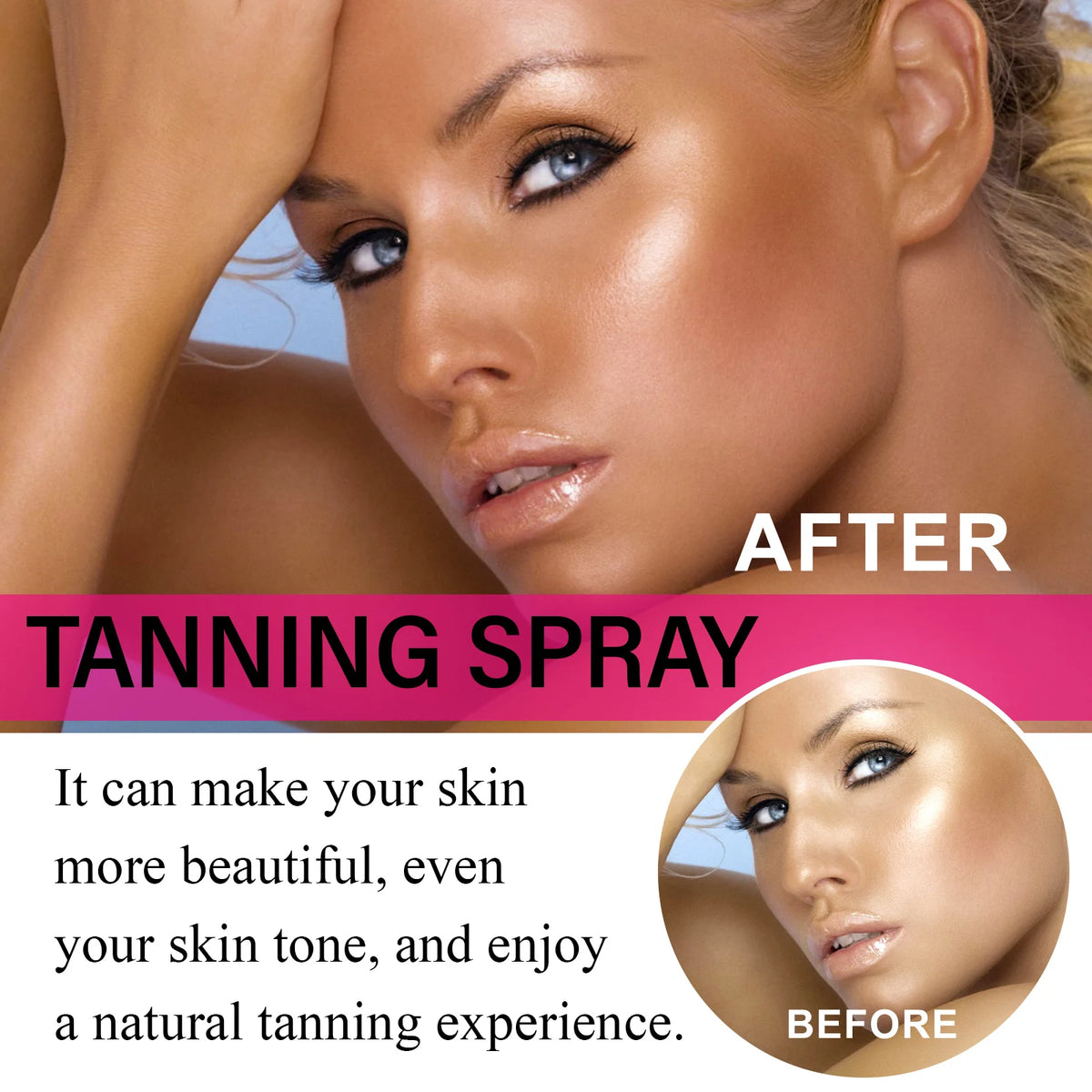 Sunless Tanning Spray Moisturizing Bronzer Self Tanner