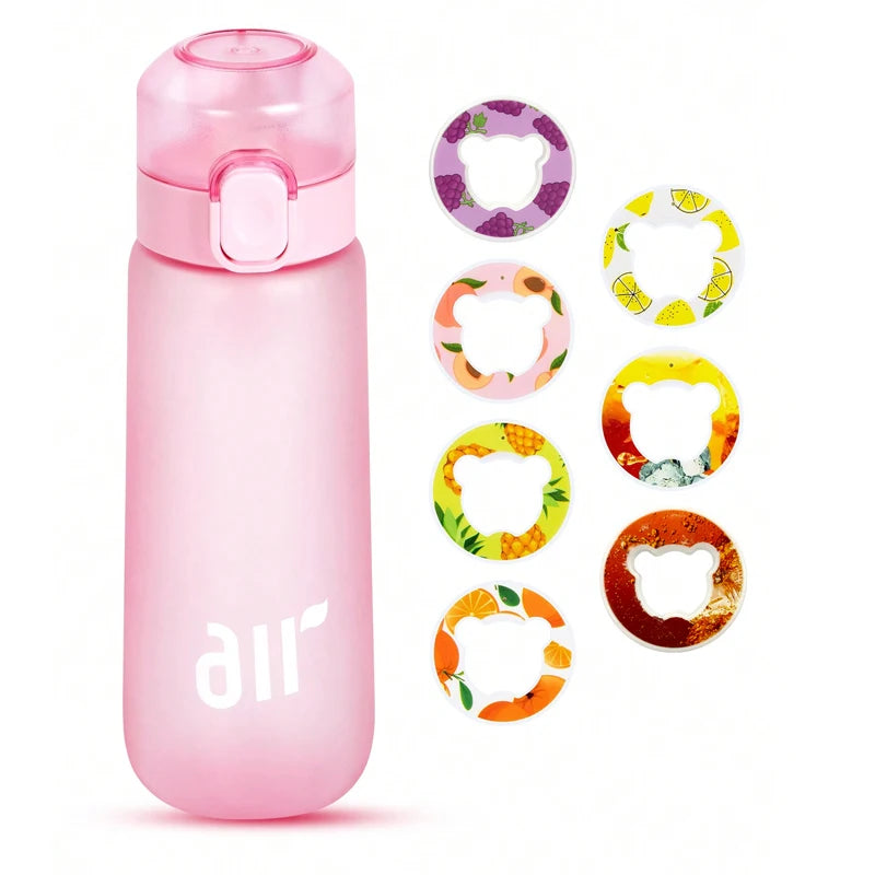 650ml Scented Air Water Bottle with Flavor Pods Leakproof Sports Cup - 10