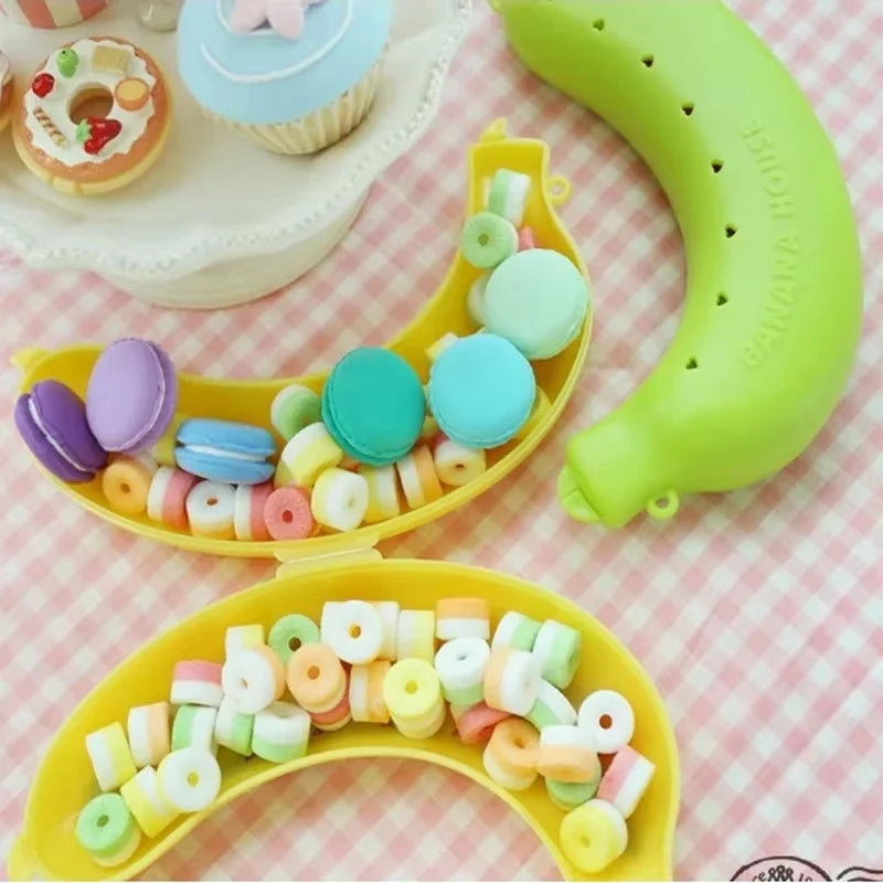 Portable Banana Saver Case - Protective Fruit Storage Container for Travel - 3