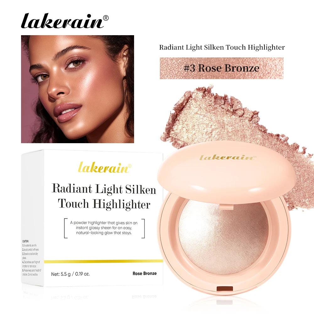 Silken Touch Highlighter Powder Glow Shimmer Illuminator Makeup - 20
