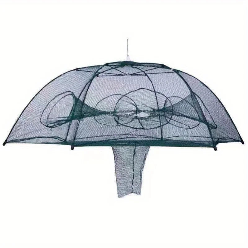 Foldable Fishing Net Trap Umbrella Style Minnow Crab Shrimp Catcher - 10