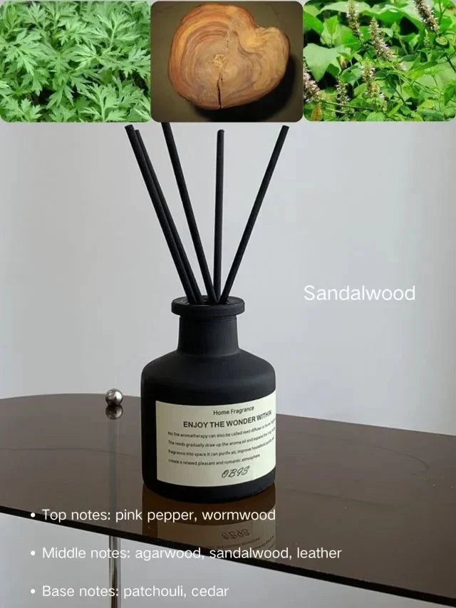 50ml Reed Diffuser Set Aromatherapy Home Fragrance Air Freshener Decor - 11