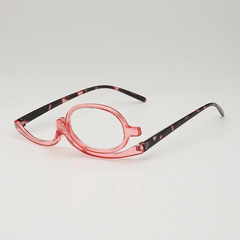 Rotating Makeup Glasses Magnifying Eyeglasses for Precision Application - 5