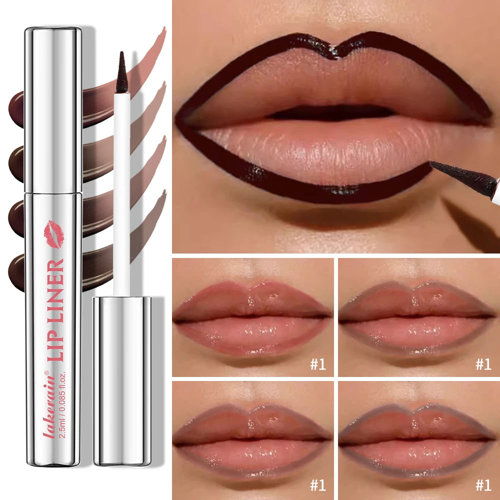 Waterproof Peel Off Lip Liner Tattoo Lip Tint Contour Stain - 1