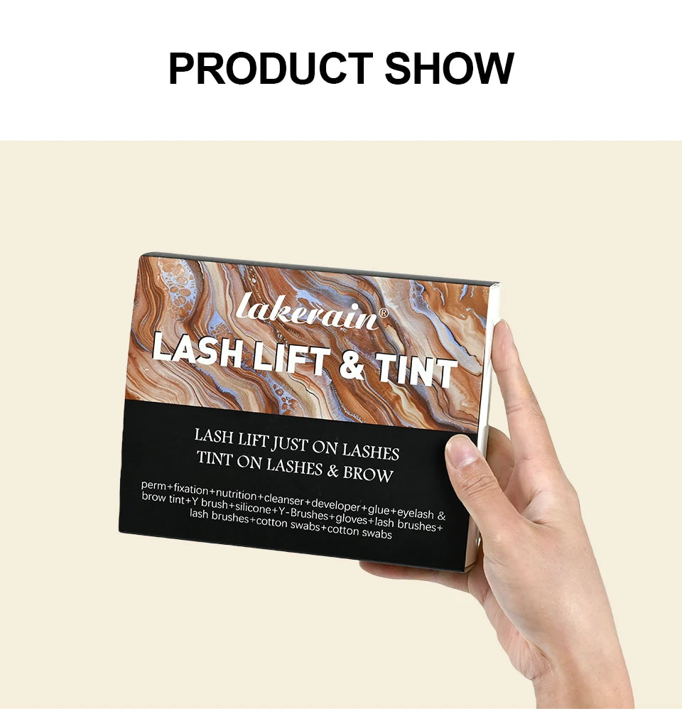 Professional Eyelash Perm and Tint Kit Lash Lift Curling Set