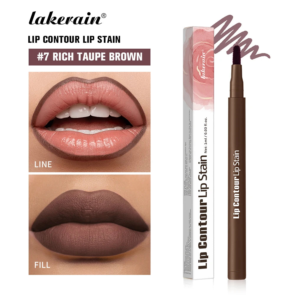 2 in 1 Dual Sided Lip Contour Stain and Liner - 20