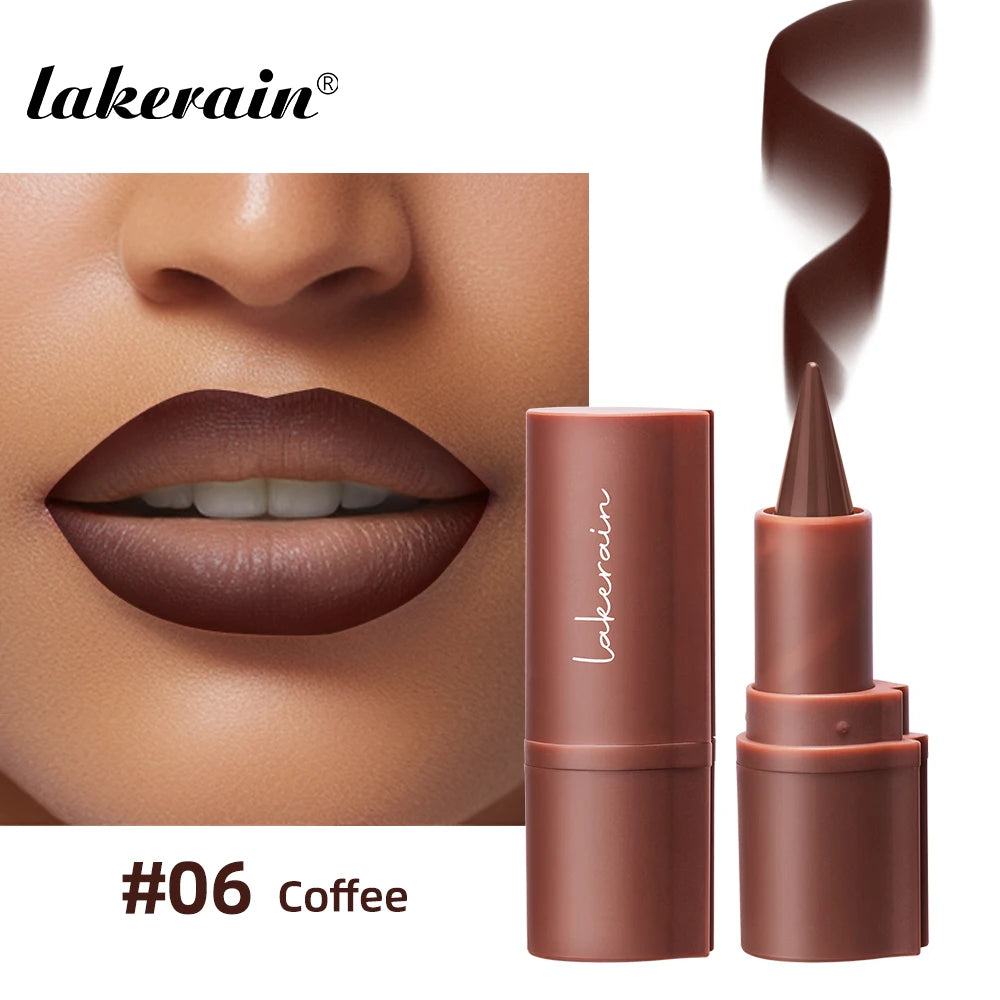Waterproof Nude Brown Lip Liner Pencil Contour Makeup Tint