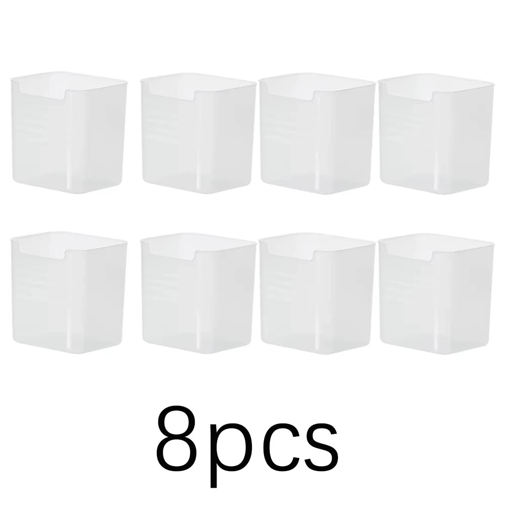 Fridge Side Door Storage Bins Kitchen Food Organizer Containers Set - 13